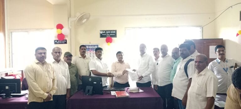 पश्चिम भुदरगड तालुक्यामध्ये पावसाच्या अतिवृष्टी मुळे पिकांचे नुकसान तातडीने मदत करण्याची बिद्री कारखान्याचे संचालक धनाजीराव देसाई यांची मागणी..